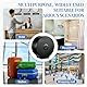 Mifoci Toilettenpapierspender, Wandhalterung, Edelstahl, Jumbo-Toilettenpapierhalter, Toilettenpapierspender, passend für 22,9 cm Rolle, Toilettenpapier für Büro, Zuhause, öffentliche Plätze, Schwarz,