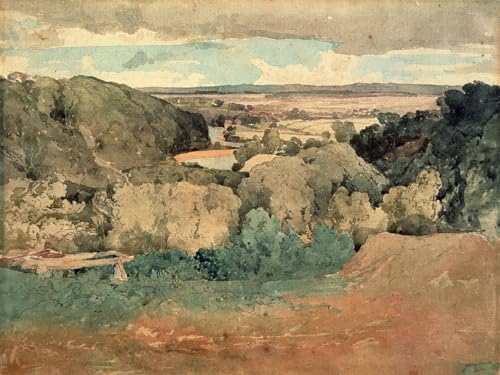 Toile Barnard Castle de Towler Hill Sell Cotman | Finir les murs vides 60x90cm