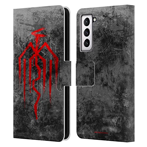 Protection Dragon Age Samsung S21 5G étui portefeuille cuir Bioware