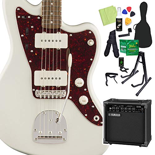 Squier by Fender Classic Vibe 60s Jazzmaster Olympic White 初心者14点セット GA15II付 エレキギター ジャズマスター スクワイヤー