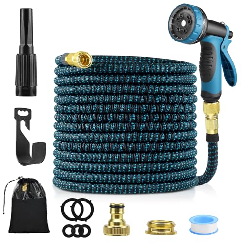 Tuyau d'arrosage extensible Pgtc 30m/100ft, Tuyau d'eau...