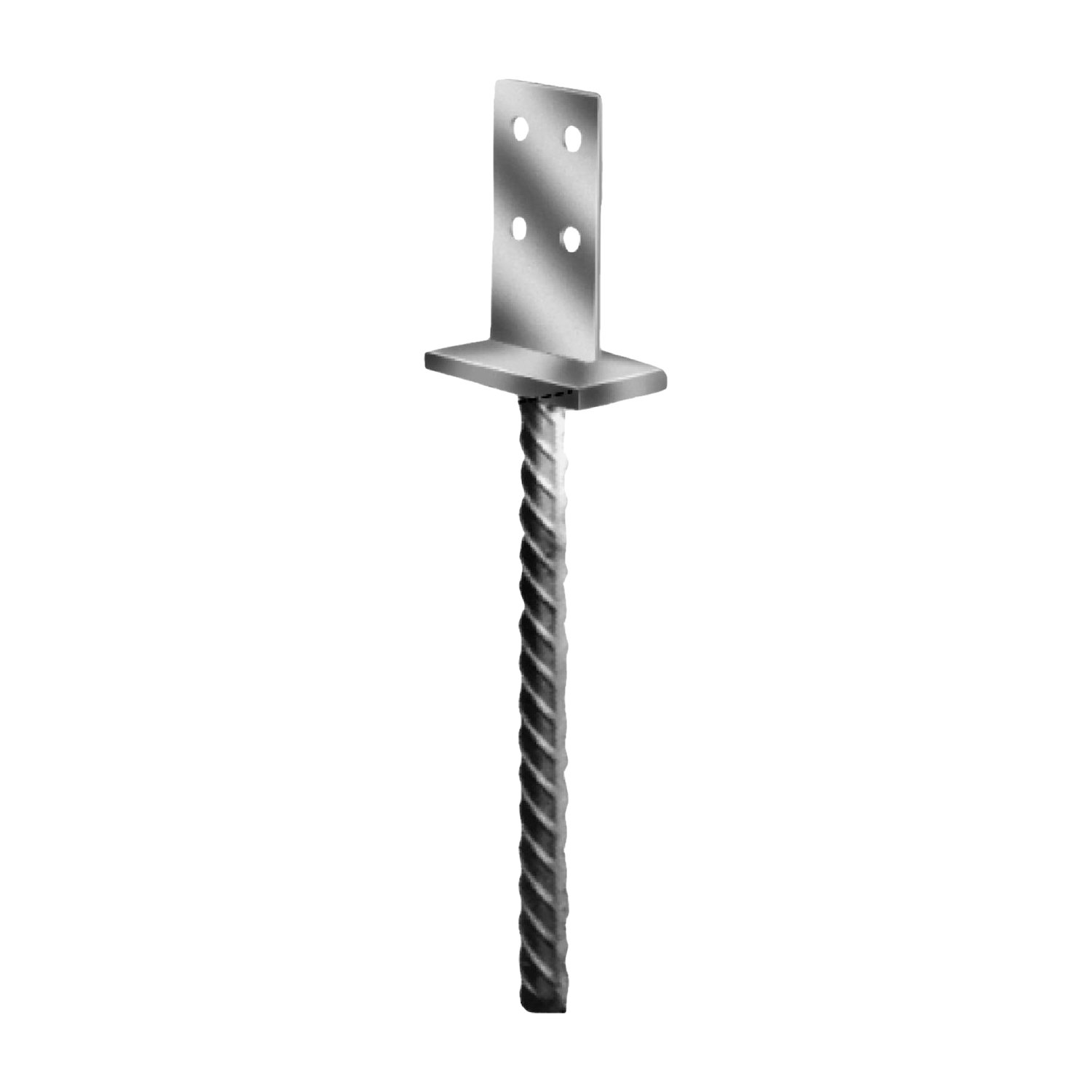 Simpson strog-tie - PPI/26000 - Pied de poteau en âme à sceller - A/B/C/D/E - 70/370/60/90/110mm - qté. 1 pièce