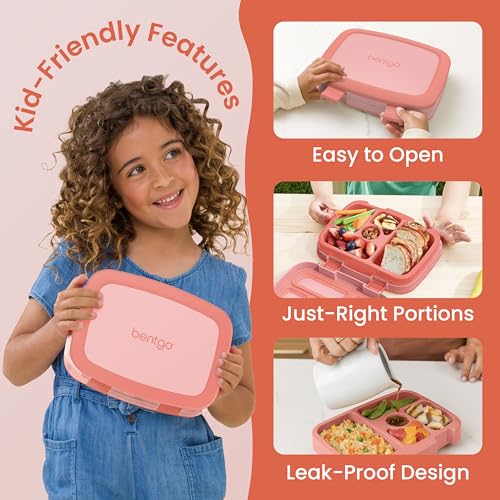 Bentgo Kids Bento-Style 5-Compartment Leak-Proof Lunch Box - image 4