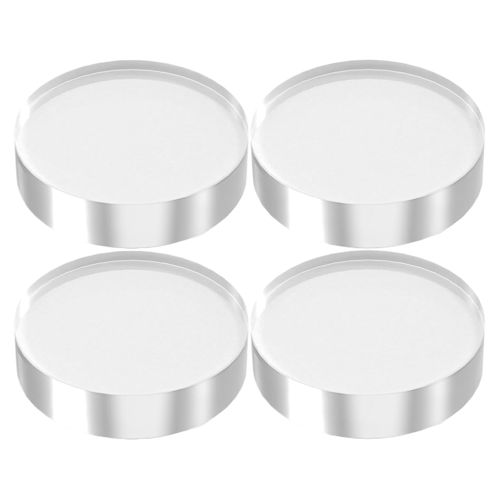 Rehausseurs en acrylique transparent pour minéraux et petite collection de maison
