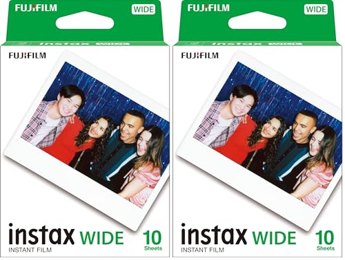 Película INSTAX Wide ISO 800 ideal para fotos de paisajes y grandes reuniones familiares