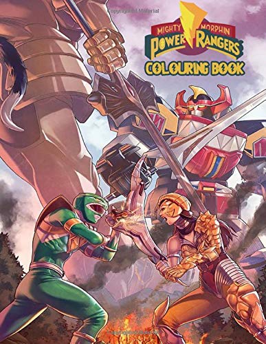 Power Rangers Colouring Book: Super Power Rangers book for kids