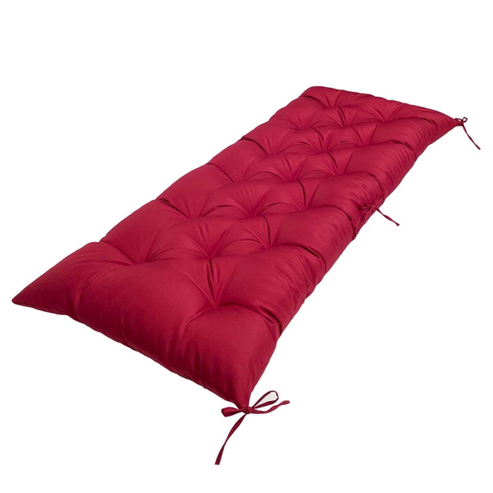 Coussin de banc de jardin imperméable et déperlant anti-taches pour assise extérieure confortable
