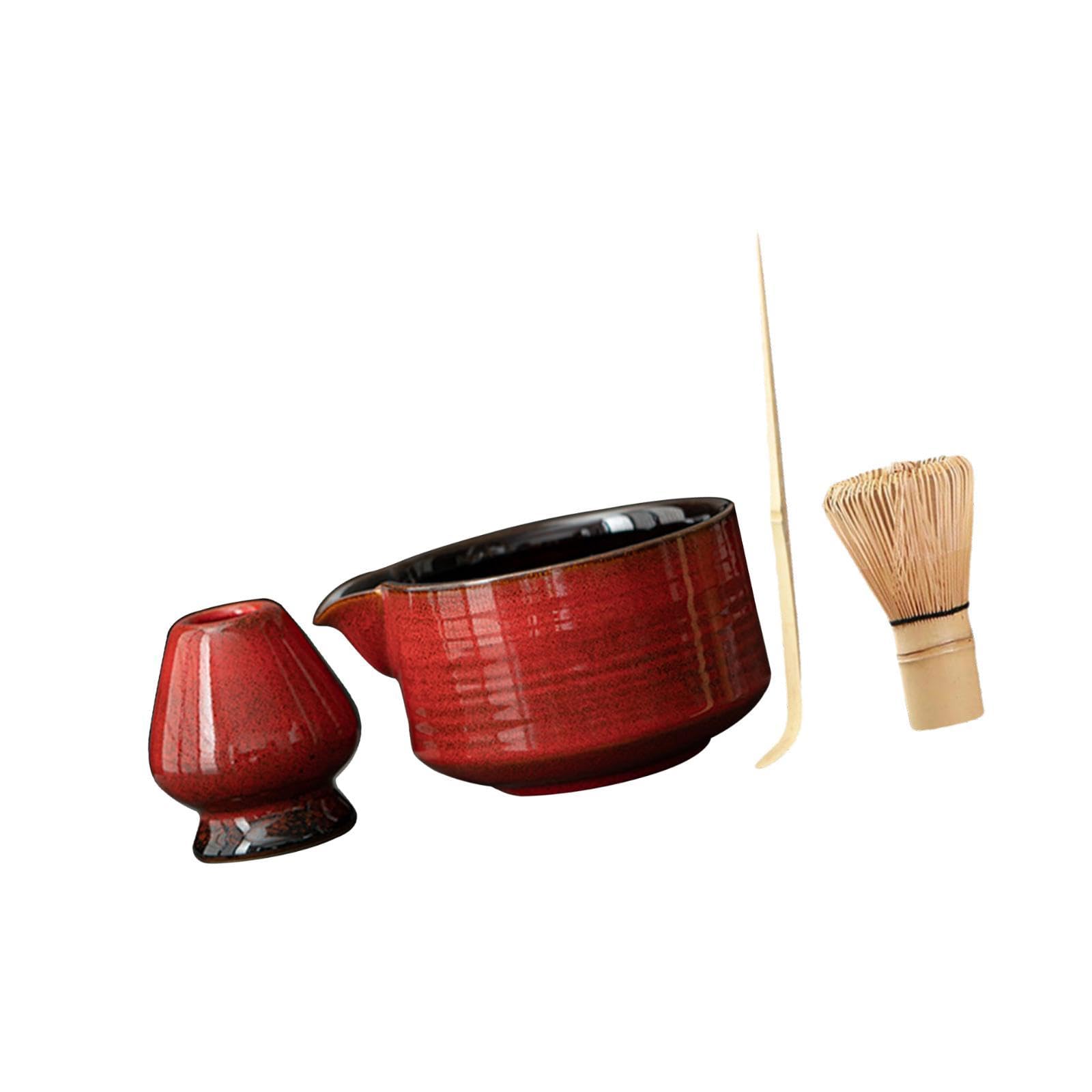 MERISHOPP™ Matcha Set Tea Making Utensils Tea Making Tools Tea Bowl Pottery Matcha Bowl 2