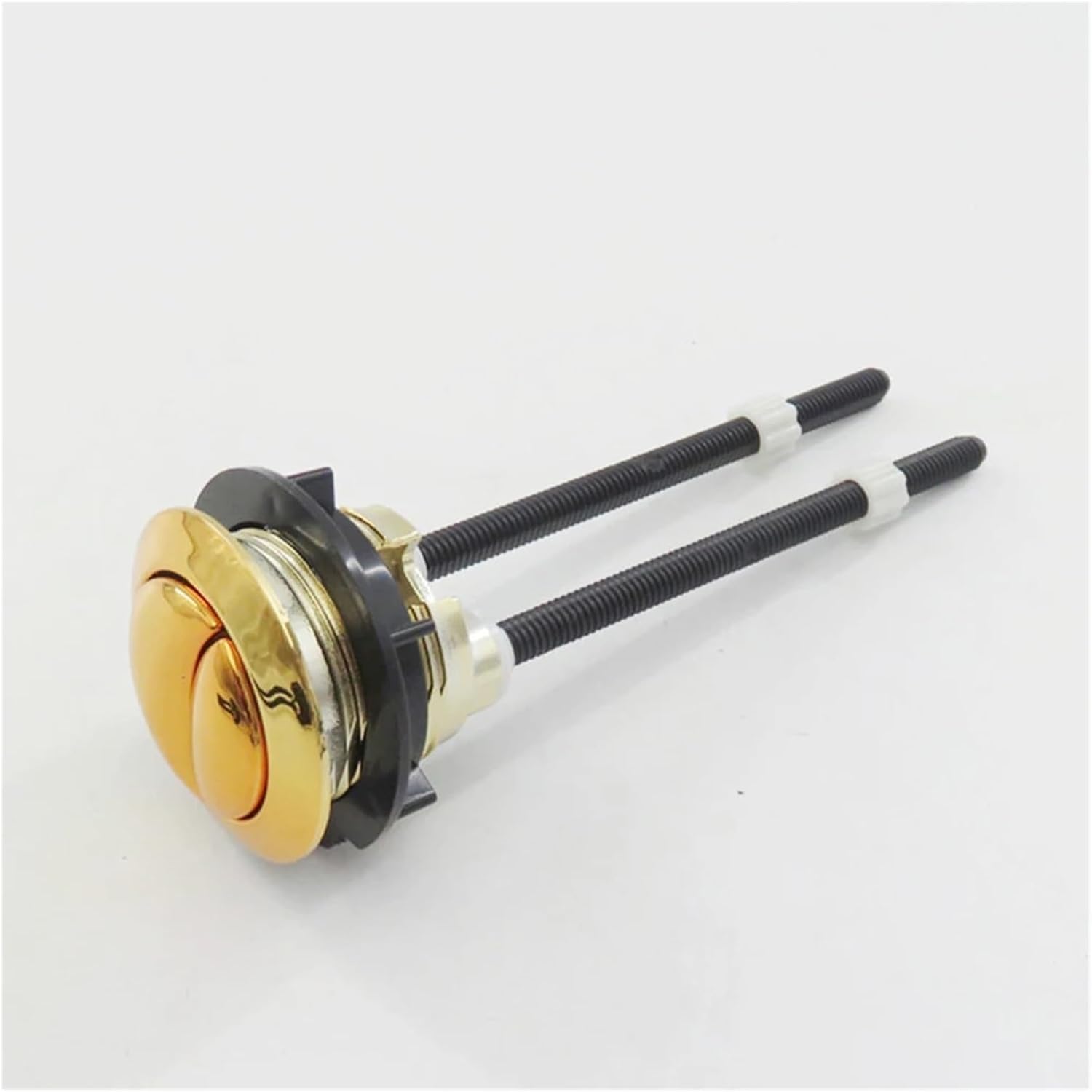 Toilet cistern flush parts toilet repair kit, Toilet fill valve,toilet flush button,38mm Toilet Button Gold for Mechanical Top Flush Valve Dual Flush for Water Tanks Double-Bath Toilets Home Tool Part
