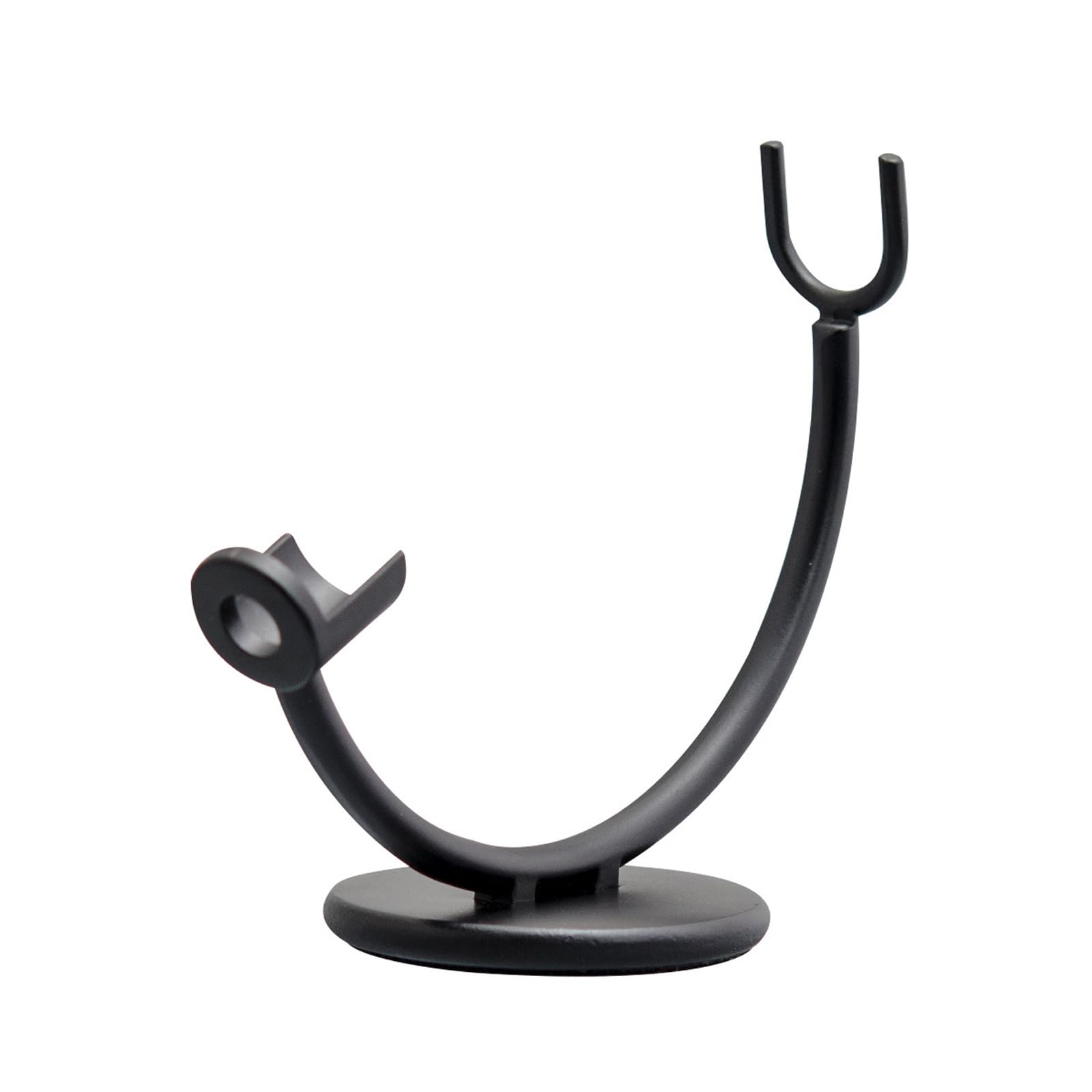 Xinsheinelry Modern Metal Plated Shaving Shaver Stand with Rustproof Coating and Unique Design Shaving Accessory for Men Grooming Stylish Shaver Organizers