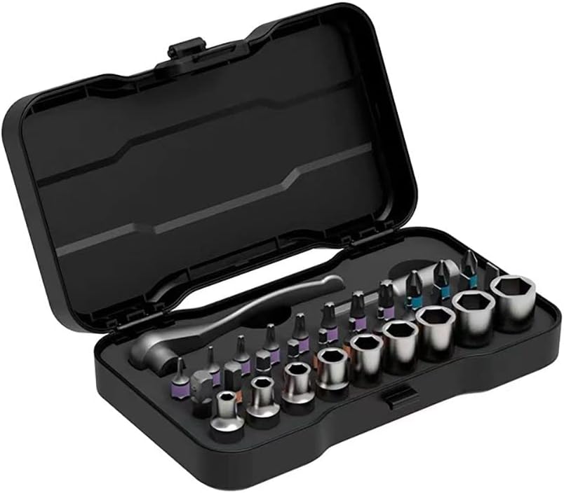 Durable Home Accessories Multi-purpose Repair Tool DUKA RS2 RS Magnetic Bits Tools Set Ratchet Wrench Screwdriver(RS2)