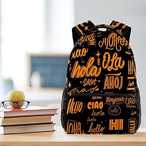 Sac à dos de voyage Campus Hello résistant pour filles et garçons - 6
