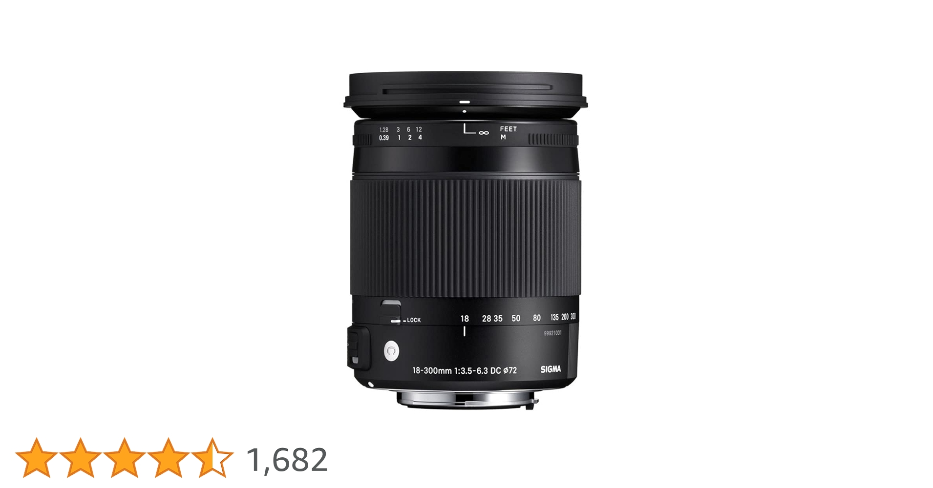 Sigma 18-300mm F3.5-6.3 DC Macro OS HSM (C) for Nikon (DX