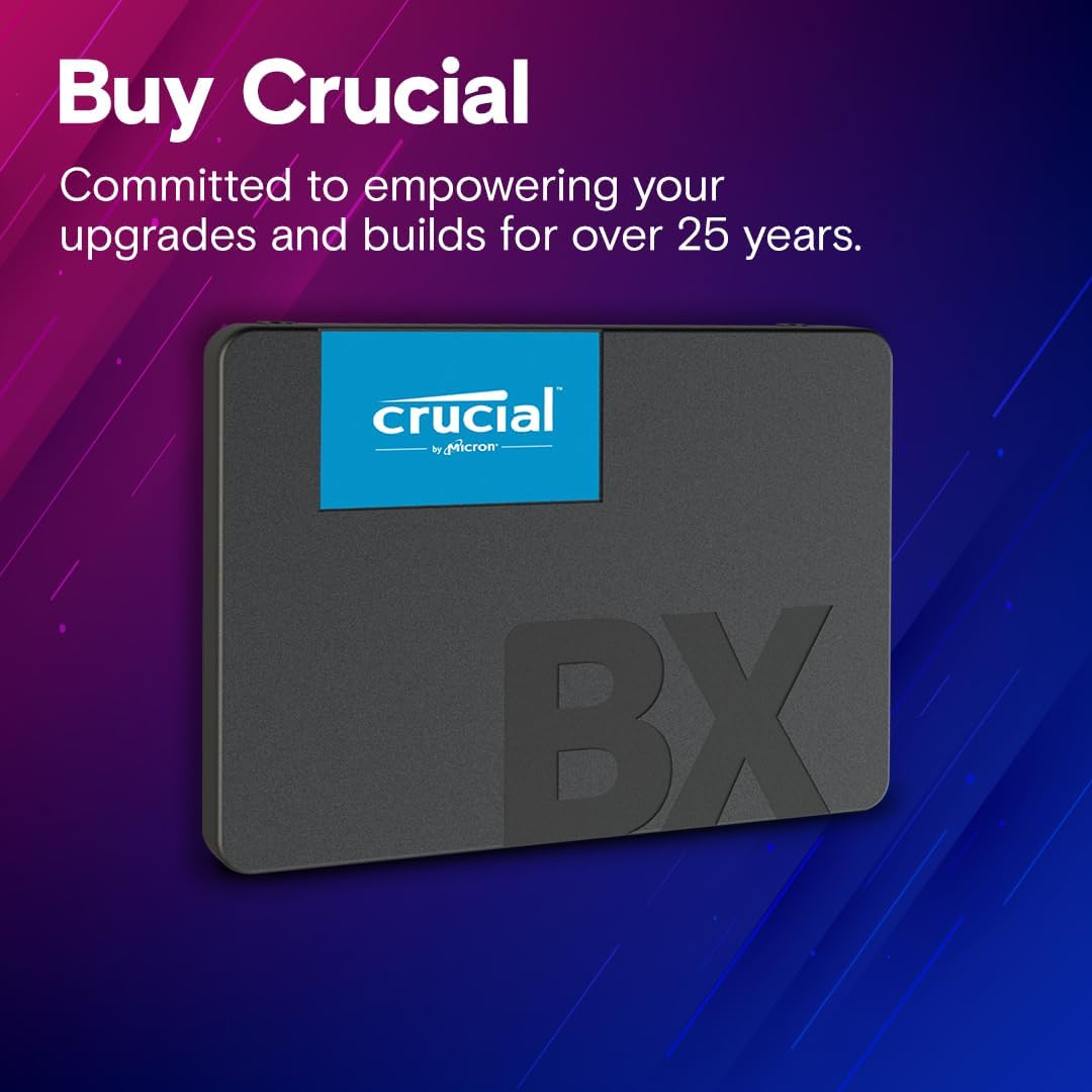 Amazon.in: Buy Crucial 1TB BX500 2.5 inch Internal Solid State