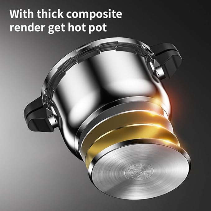 Olla a presión acero inoxidable 10 L YUSIWOAL miniatura 5