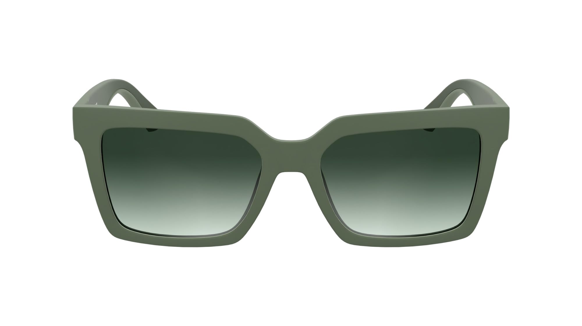 Calvin Klein Women's Green Bio Frame Square Lens Sunglasses