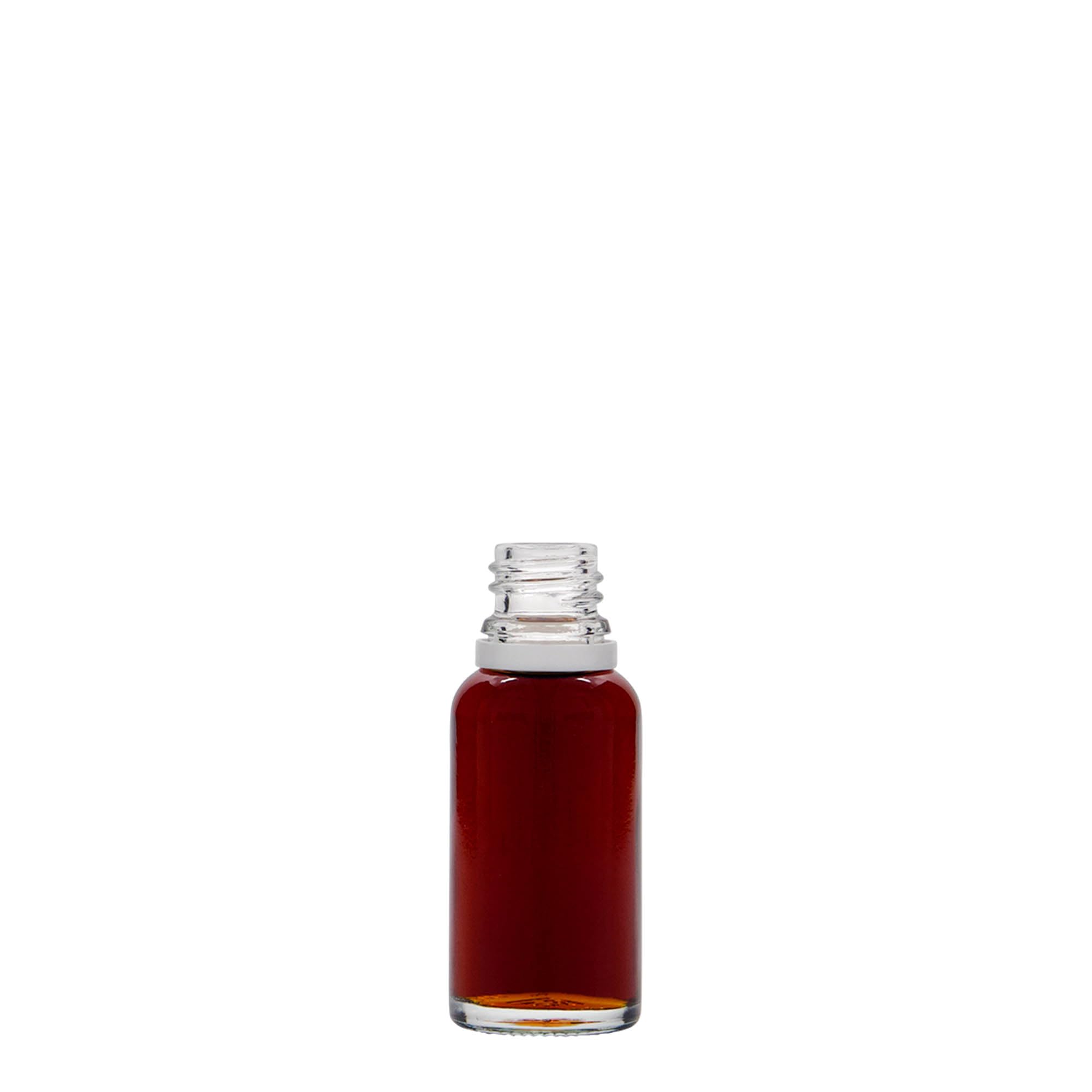 50er Set Braunglas Medizinflaschen 20 ml mit Schraubverschluss