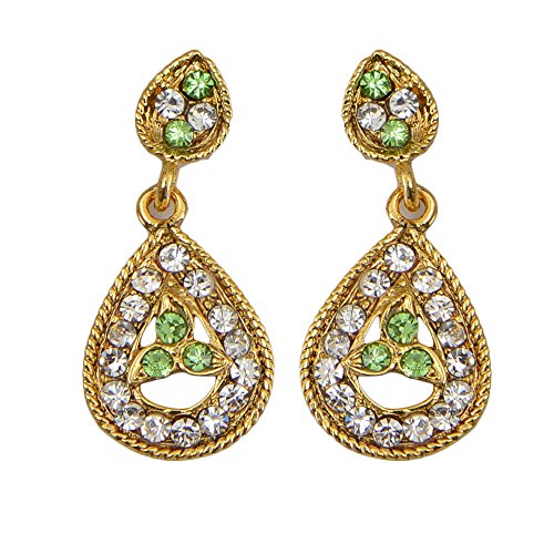 Elegant Pendant Set with Matching Earrings in Silver