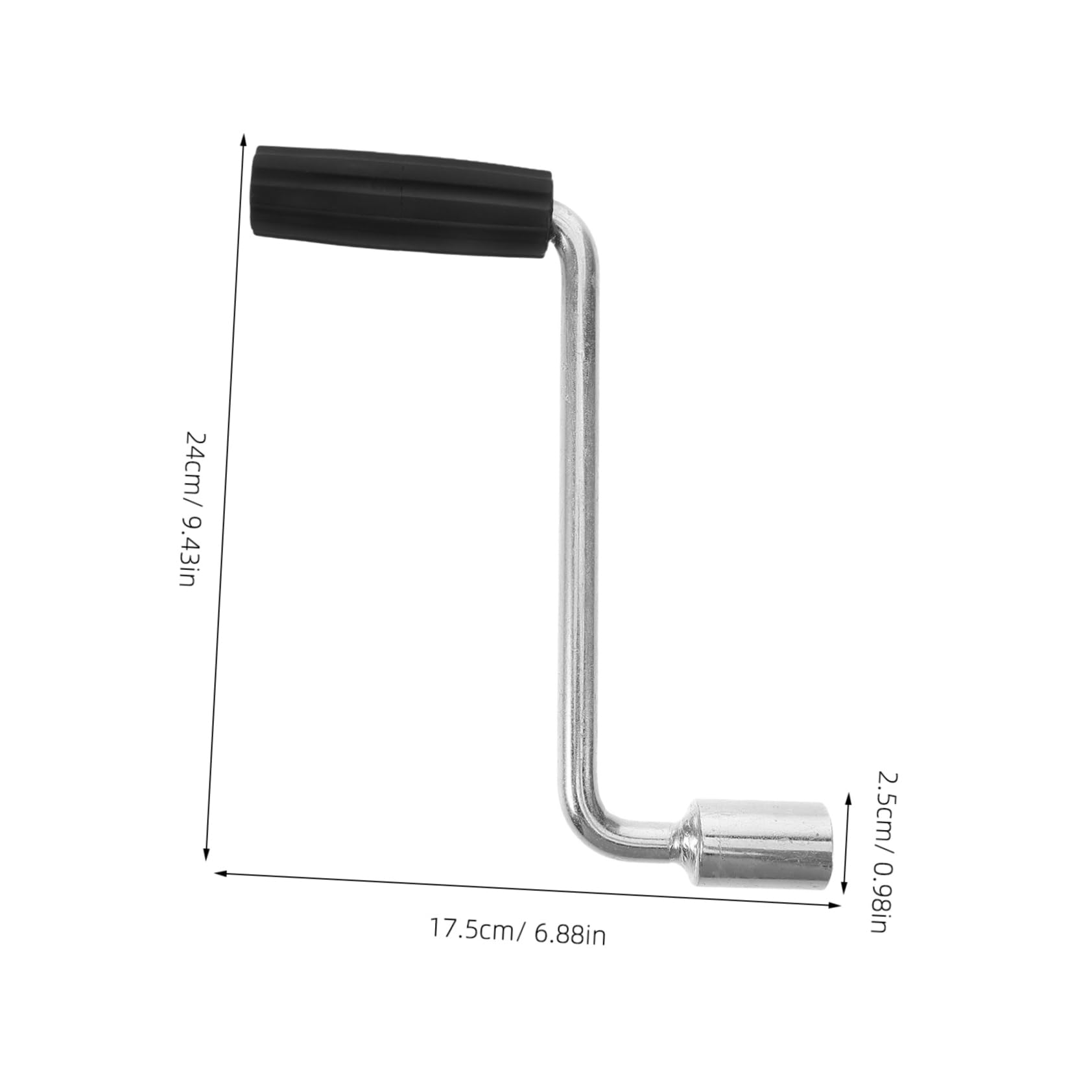 Alipis Trailer Accessories Hand Crank Sleeve Rocker Rv Scissor Jack Crank Handle Camper Jack Replacement Parts