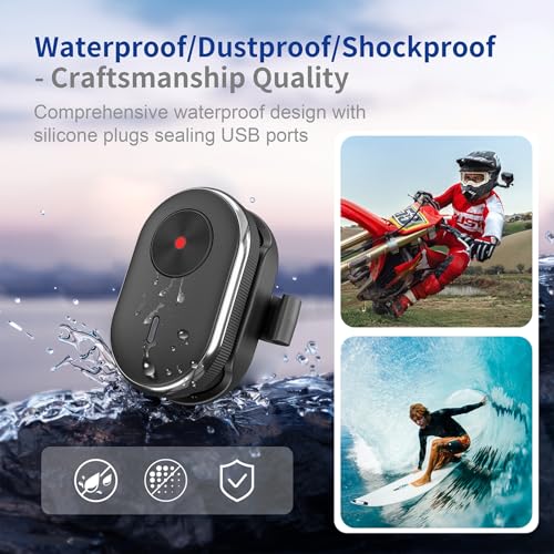 Télécommande Bluetooth smartphone iOS Android pour déclencher vos vidéos à 20m - 5
