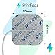 StimPads TENS und EMS Elektroden - 24er - Pack von 50X50mm Elektroden Pads mit 2mm Universal Pin-Anschluss - Zuverlässig und Qualitativ Hochwertige Klebelektroden - Zertifiziertes Medizinprodukt