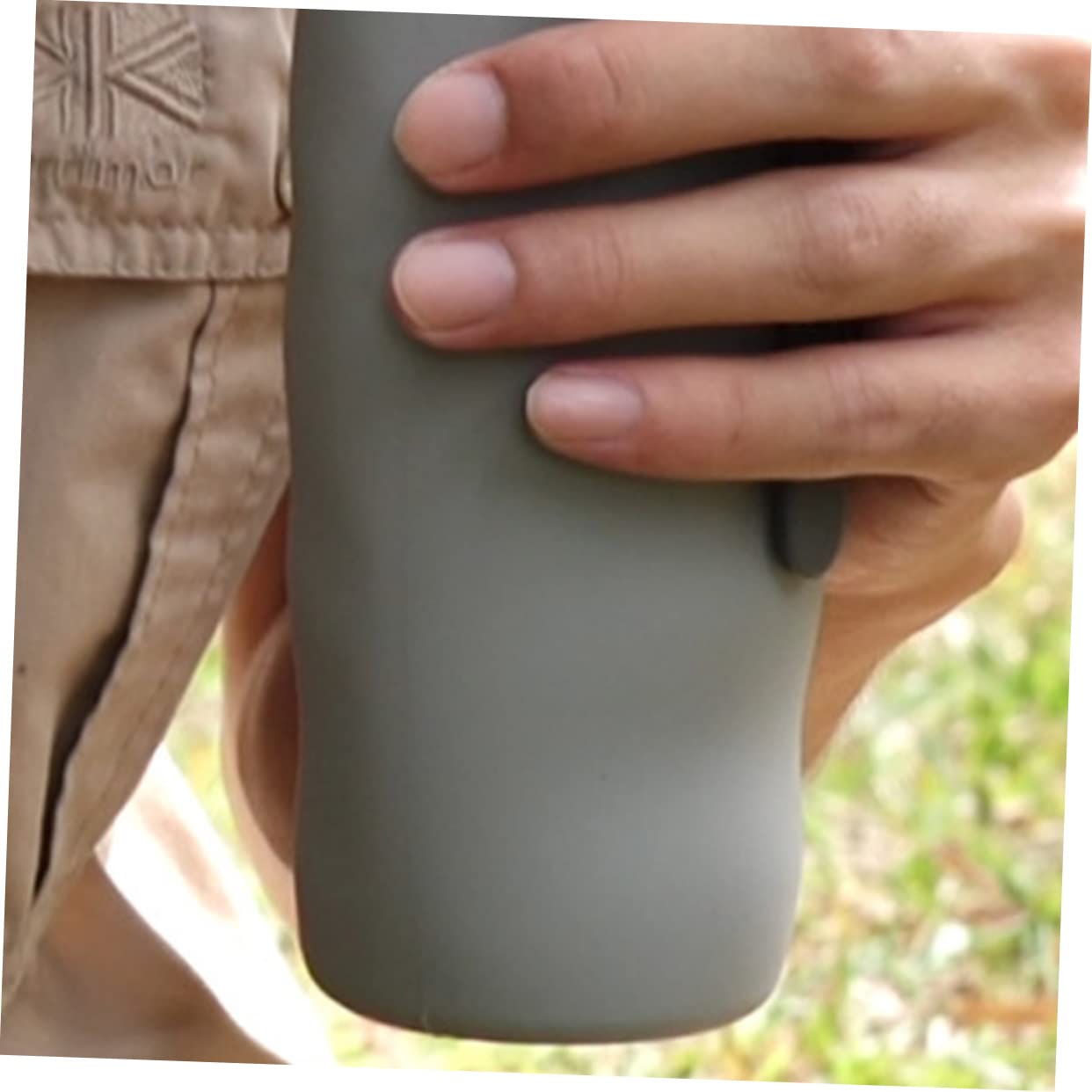 BESTonZON Botella de Plegable Portátil y Colapsable y Actividades Espacio Almacenamiento