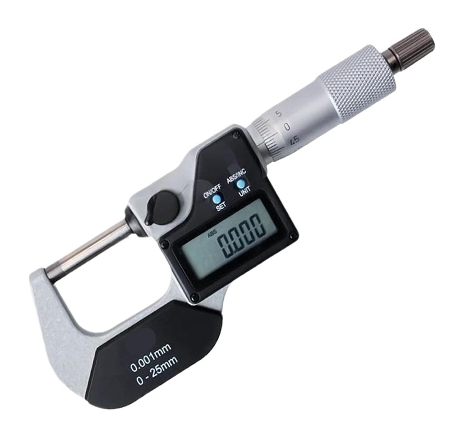 AWWVRLMM IP65 Digital Micrometer Micron 0-25mm 0.001mm Industrial 25-50mm 50-75mm 75-100mm(Ip65 25-50mm)