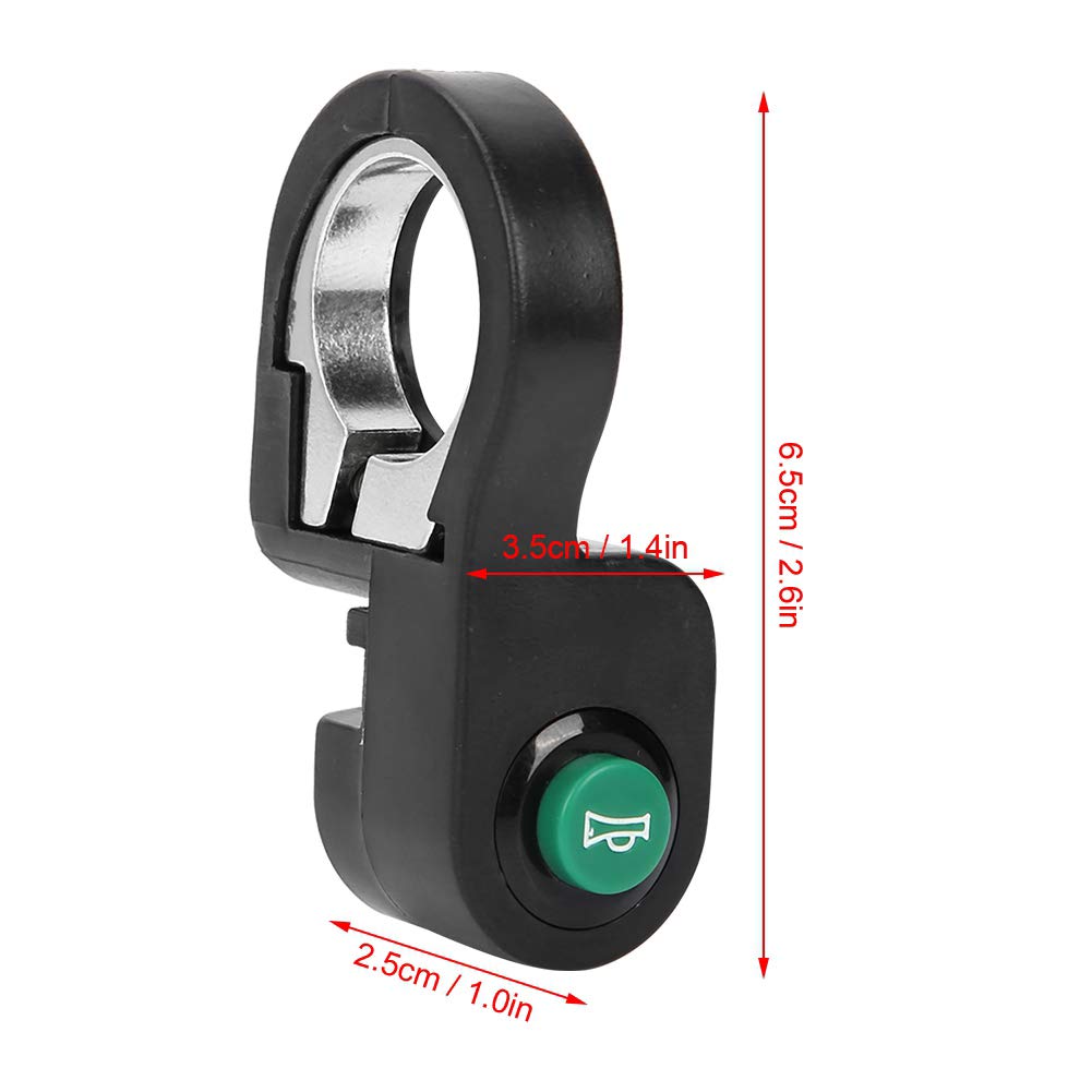 Yiida Clacson Elettrico per Bici 120dB - Capanelli per Bici 4 odalità Audio Resistenti all