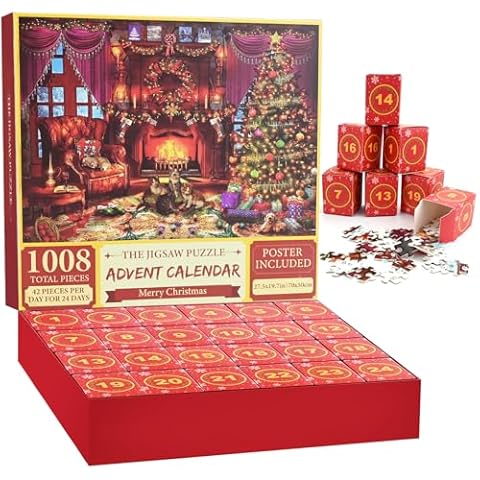 2024 Christmas Jigsaw Puzzle Advent Calendar Cover