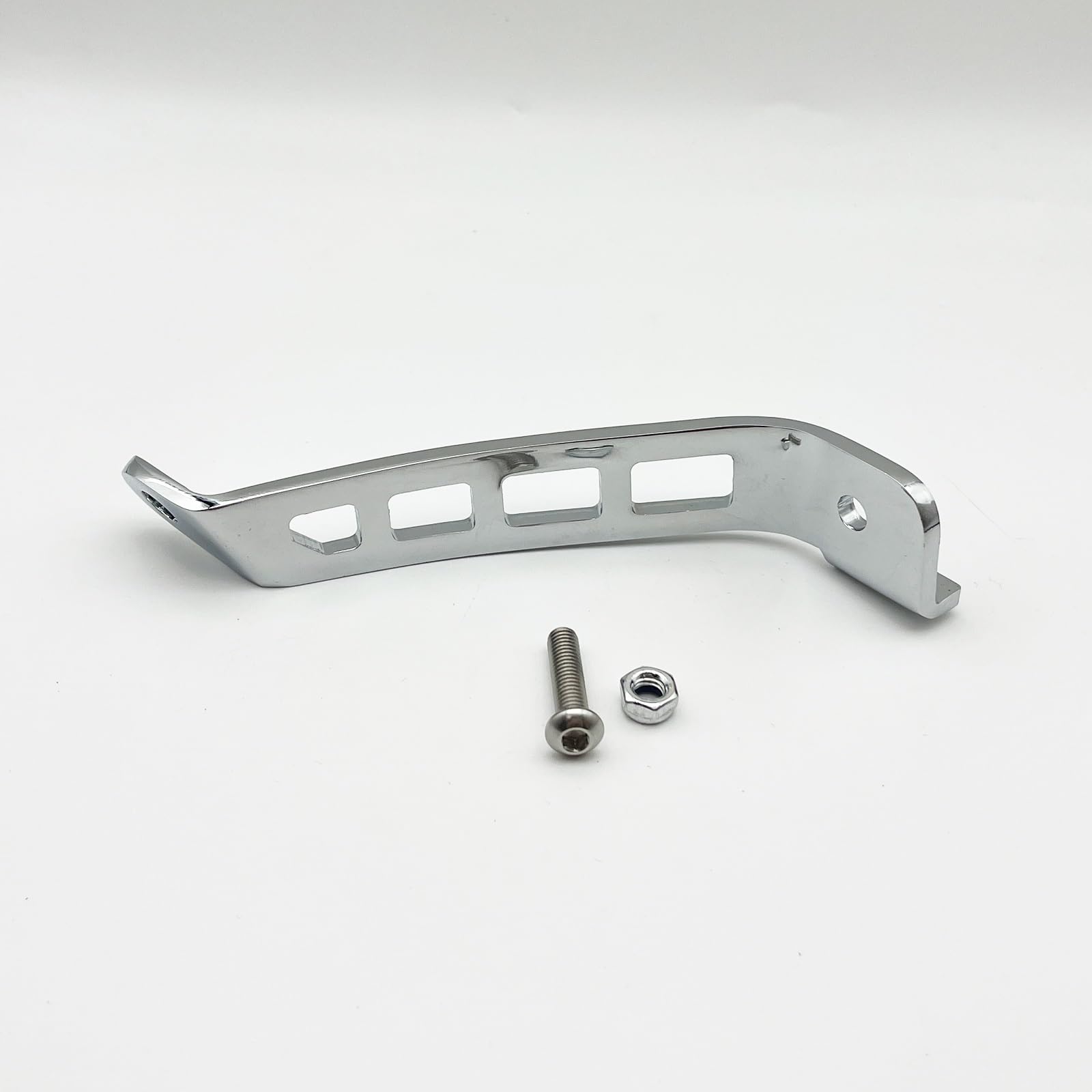 moto Imbottitura Cavalletto Chrome Moto Pedale Supporto Del Basamento Cavalletto Kit Di Estensione Per Ha&rley Sportster XL 883 1200 XLH EFI XLC 1100 Roadster