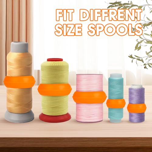 Image of 20pcs efficient Bobbin Organizer, Spool Huggers, Perfect for Sewing Thread for Sewing, Ideal for Sewing Needles, Clips for Fabric and Quilting and Floss, a Must-Have for Sewing Handicraft Enthusiasts
