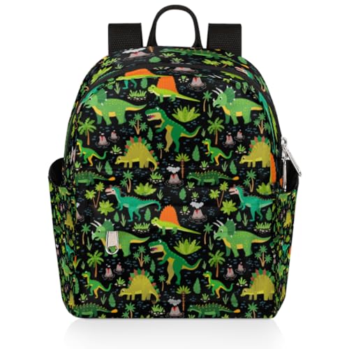 Sac à dos amusant dinosaure contre le surencombrement petit sac léger pour fille