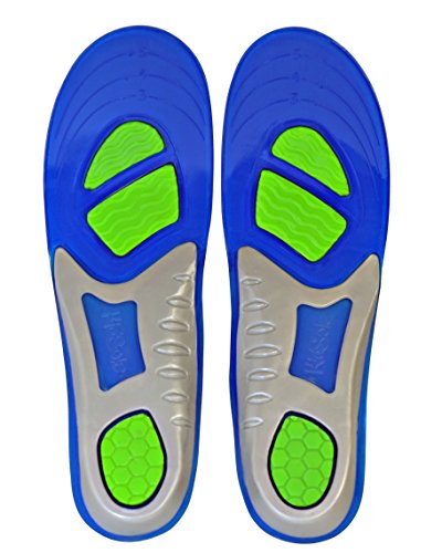 Plantillas deportivas de gel para niños tamaño 24 cm miniatura 3