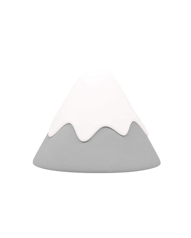 Baby Night Light Snow Mountain Tap Squeeze Touch Control with Timer Dimmable Soft Eye Caring Rechargeable Portable Nursery