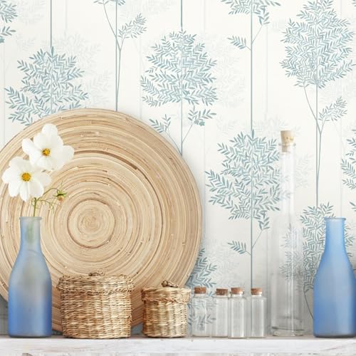 Papel tapiz autoadhesivo botánico para decorar muebles de dormitorio y manualidades DIY 3