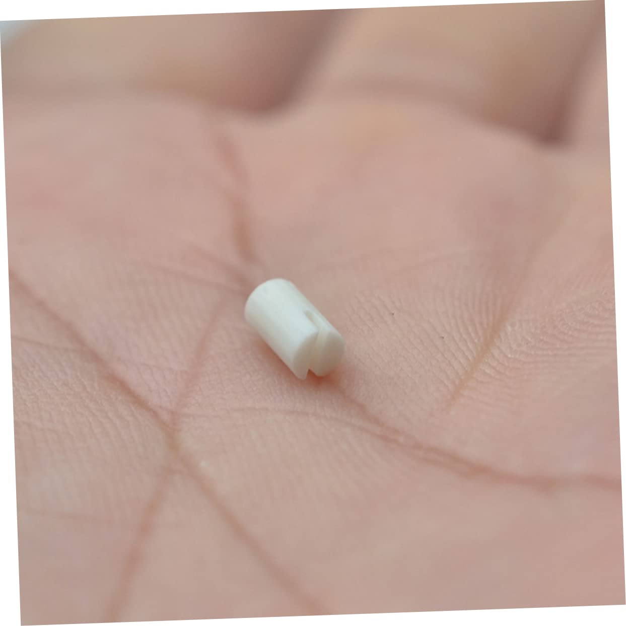 JOINPAYA 12pcs Cattle Bone Banjo String Nuts Durable Banjo Neck Rest for String Bass Easy Installation Natural Appearance Compatible with Various Models for Enthusiasts