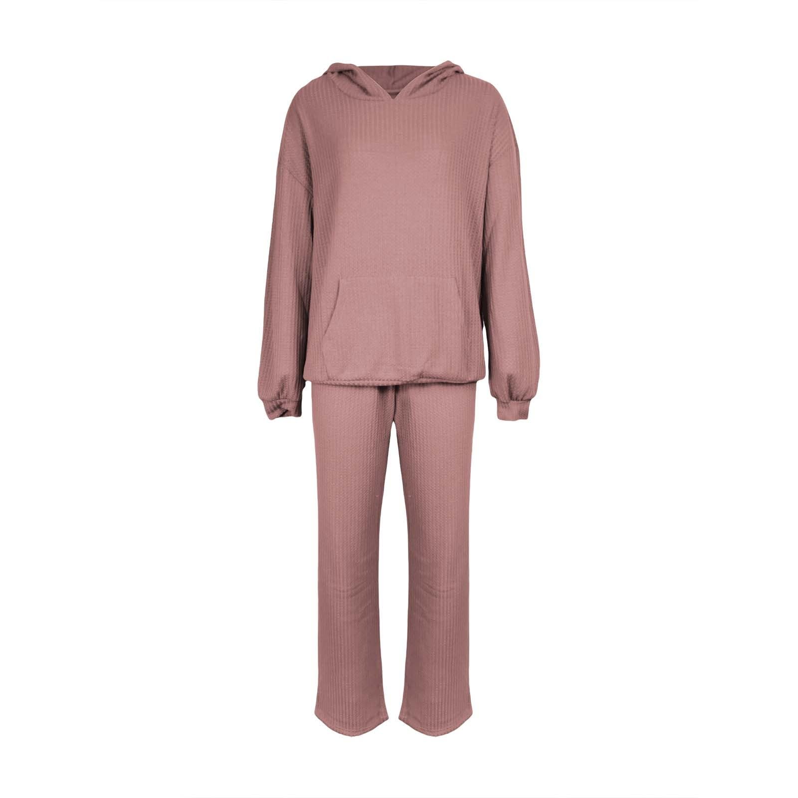 Generisch Pigiama da donna a maniche lunghe, elegante e caldo