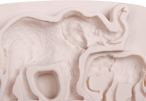 Miniatura 8 de Molde de silicona para chocolate con elefante, jirafa, león, safari, animales, fondant, para decoración de pasteles, decoración de cupcakes, dulces,