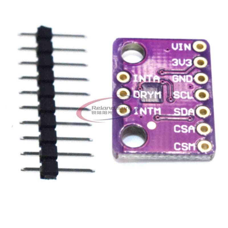 Module Capteur Magnétique LSM303C + LIS3MDL 3 Axes 6DOF - Accéléromètre & Magnétomètre Haute Précision