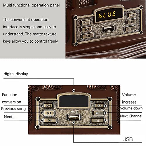 Tout Alliage Mini Phonographe Creative Bluetooth Audio Rétro Phonographe Mini Phonographe,Bronze - Les Beatles, Paul McCartney, John Lennon, RIngo Starr, George Harrison Tout Alliage Mini Phonographe Creative Bluetooth Audio Rétro Phonographe Mini Phonographe,Bronze – Image 6
