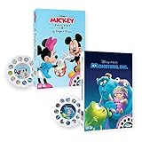 Moonlite Storytime 2 Storybook Reels Set, Mickey and Friends A Perfect Picnic and Monsters Inc, Digital Stories Toddler Early Learning Gifts for Kids Ages 12 Months and Up - Projector Sold Separately