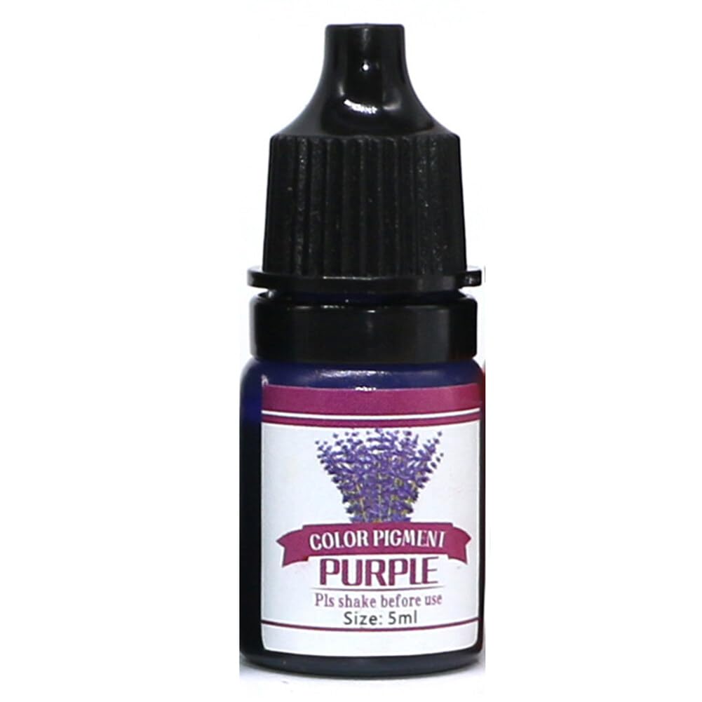 Candle Dye - 24 Colors Candle Dye for Soy Candle Making, Oil Based Dye for Candle Wax, High Concentration Liquid Candle Color Dye for Soy Wax, Beeswax, Gel, Palm Wax - 5ml Type 6