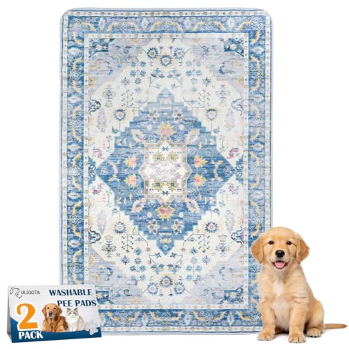 Washable Pee Pads for Dogs Reusable Puppy Pads...