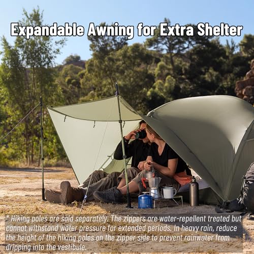 Carpa Naturehike Mongar Pro Ultraligera 1 Persona 4 Estaciones miniatura 6