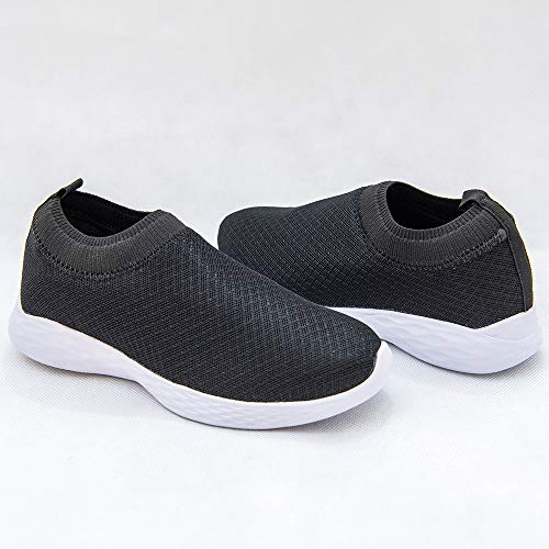 Tenis Meia Feminino sem cadarço Levinho Caminhada (37, preto)