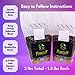 FunGuy Grow Kits, 2- PACK All-in-One, Growing Kit in a bag, Mushroom Grow Bag with Sterilized Rye Grain and Dung Loving Substrate, Spores Not Included, So Easy It's Like Magic., Brown