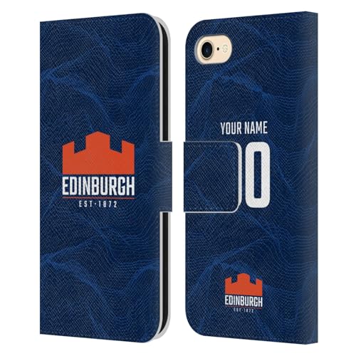 Coque iPhone SE Edinburgh Rugby en cuir pour les jours de match