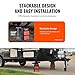 VEVOR Trailer Jack Block, 6000 lbs Capacity per RV Leveling Block, Polypropylene RV Camper Stabilizer Blocks, RV Travel Accessories Use for Any Tongue Jack, Post, Foot, 5th Wheels, 4-Pack