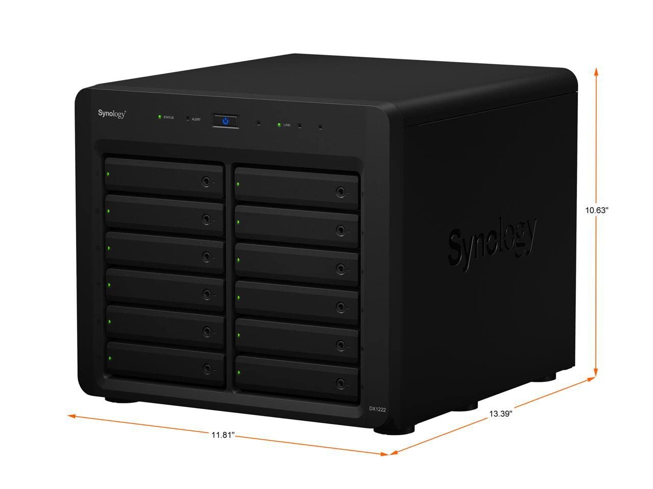Amazon.co.jp: 【NAS用拡張ユニット】Synology DX1222 [12ベイ / SATA 