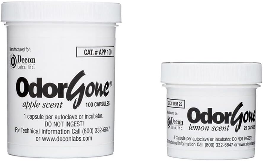 Decon Labs APP100 OdorGone Capsule, Apple (Pack of 600)